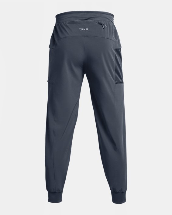 Men's UA Launch Trail Pants in Gray image number 7